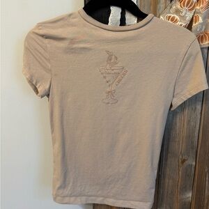 Wild Fable Beige Graphic Tee